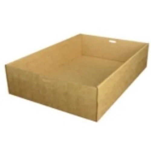 PNC Kraft Catering Tray #1 255*153*80mm Carton of 100 (Uses PN-ECT1L Lid - Sold Seperately)