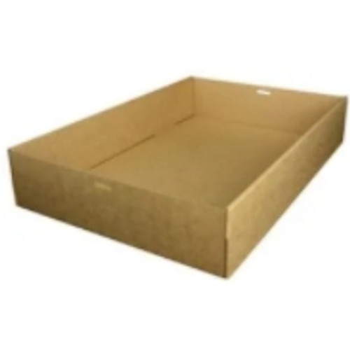 PNC Kraft Catering Tray #2 359 x 252 x 80mm Carton of 100 (Uses PN-ECT2L Lid - Sold Seperately)