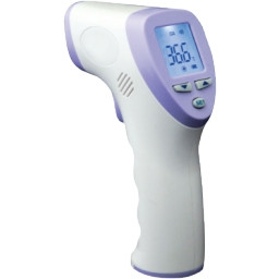 AERODIAGNOSTIC Non-Contact Pistol Grip Infrared Forehead Thermometer with Carry Case (Battery Included)