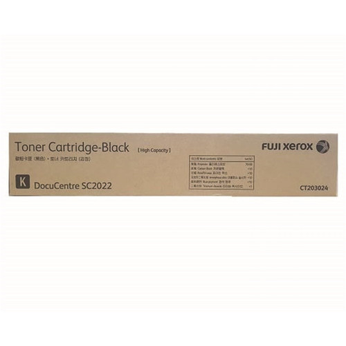 FUJI XEROX CT203024 BLACK TONER 12.5K (SUITS FUJI XEROX DOCUCENTRE SC2022)