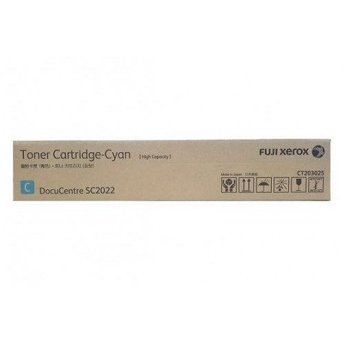 FUJI XEROX CT203025 CYAN TONER 14.4K (SUITS FUJI XEROX DOCUCENTRE SC2022)