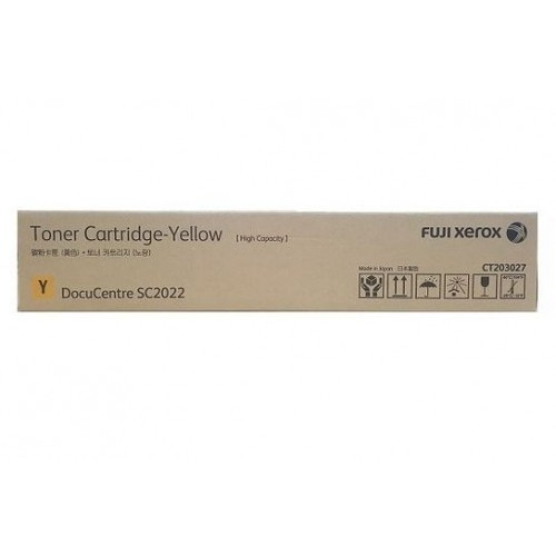 FUJI XEROX CT203027 YELLOW TONER 14.4K (SUITS FUJI XEROX DOCUCENTRE SC2022)