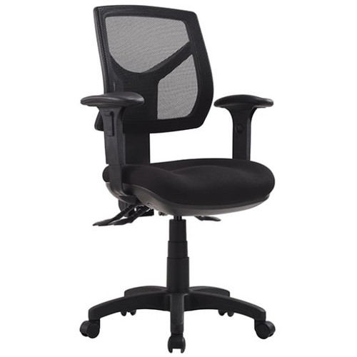 RIO EXPRESS RANGE METRO BLACK CHAIR WITH ARMS RIO-LC-MB