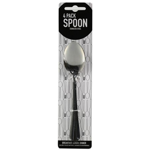 Stainless Steel Spoons Pack of 4 **