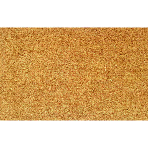 PVC Backed Coir Plain Doormat 23-8202 50cm x 80cm