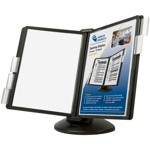 Swinga 5 Panel Expandable Desktop Display