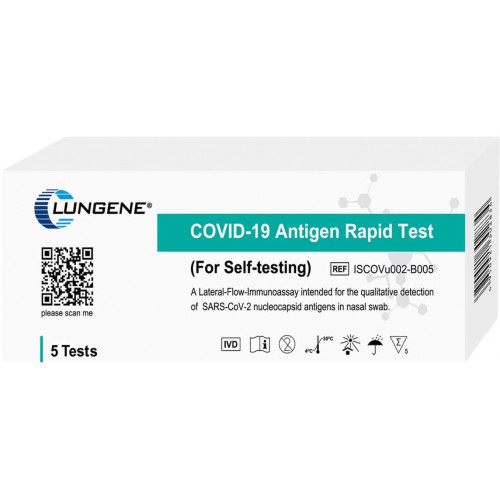 20 x Covid-19 Antigen Rapid Test Cassette Nasal Swab for Home Testing (20 Single Packs)