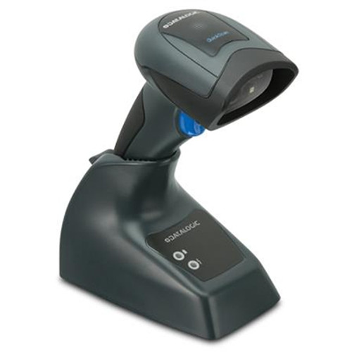 Datalogic Quickscan QBT2430 2D Scanner Bluetooth Black Kit includes scanner charge/comms base & USB cable
