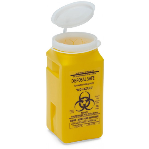 AEROHAZARD SHARPS CONTAINER 1.4L, Each