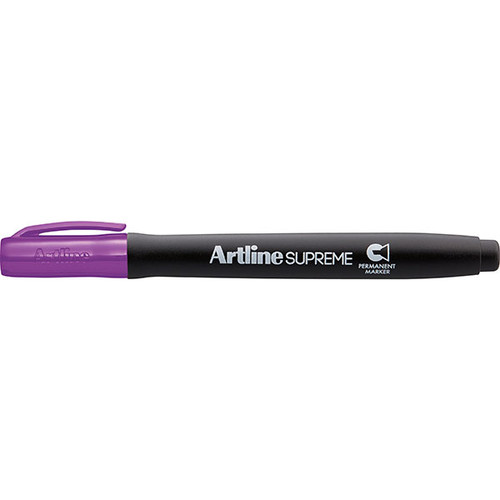 Artline Supreme Permanent Marker Chisel Purple (Box of 12) *** While Stocks Last ***
