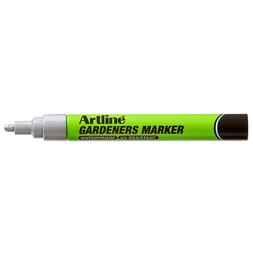 ARTLINE GARDENERS PERMANENT MARKER SILVER (BX12)
