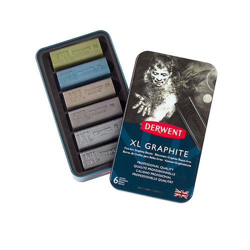 DERWENT XL GRAPHITE TIN 6