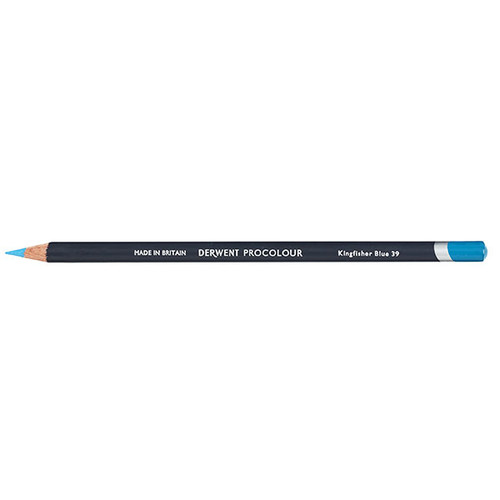 DERWENT PROCOLOUR PENCIL KINGFISHER BLUE 39 (Box of 6)