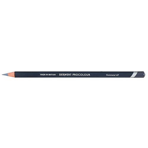 DERWENT PROCOLOUR PENCIL GUNMETAL 67 (Box of 6)