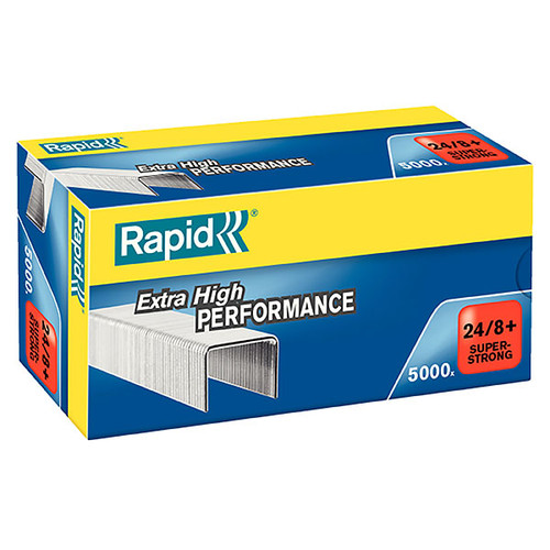RAPID STAPLES 24/8MM BX5000 S/STRONG