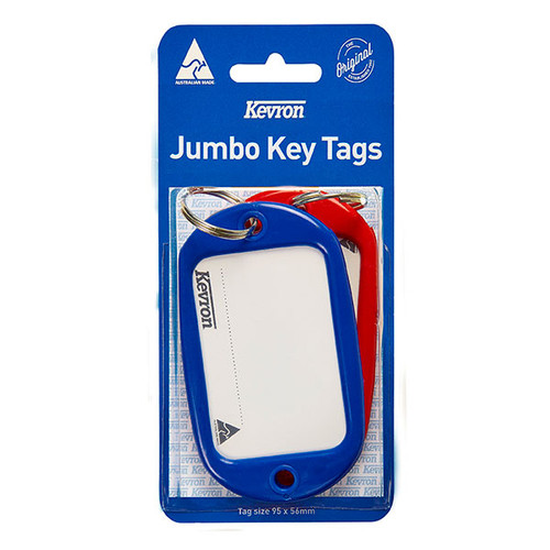KEVRON ID10 KEYTAGS JUMBO ASSORTED PACK 2