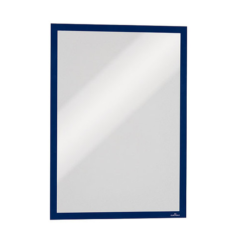 DURABLE DURAFRAME SIGN HOLDER A3 NAVY PK2