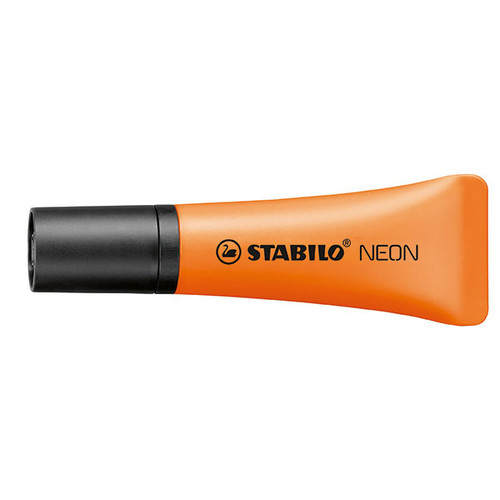 STABILO NEON HIGHLIGHTER ORANGE BOX 10