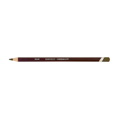 DERWENT COLOURSOFT PENCIL LICHEN GREEN C500 (Box of 6)