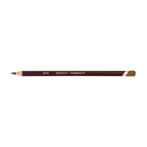 DERWENT COLOURSOFT PENCIL PALE BROWN C530 (Box of 6)