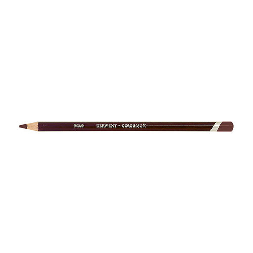 DERWENT COLOURSOFT PENCIL DARK TERRACOTTA C610 (Box of 6)
