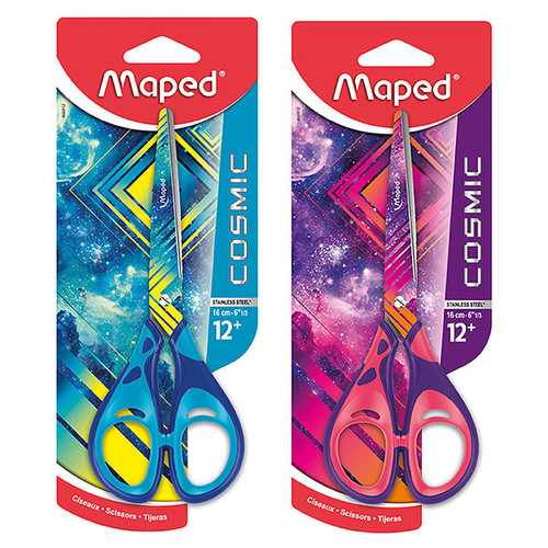 MAPED COSMIC SCISSORS 16CM ASSORTED (EACH) *** While Stocks Last ***