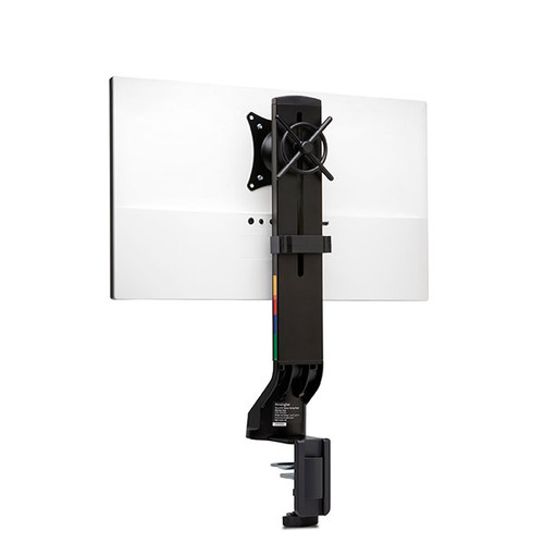 KENSINGTON SPACE SAVING SINGLE MONITOR ARM BLACK