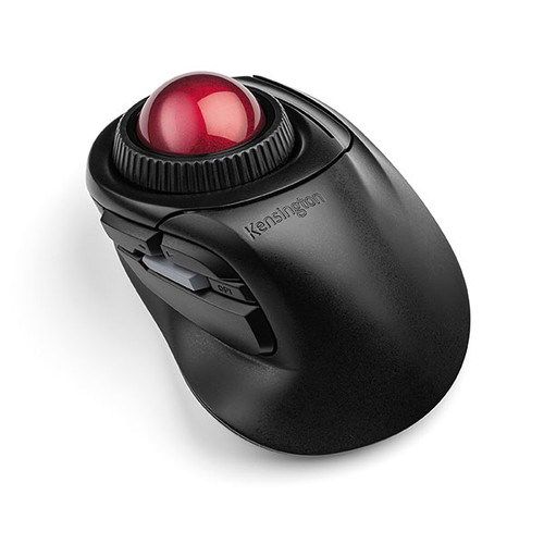 KENSINGTON ORBIT FUSION WIRELESS TRACKBALL BLACK/RED