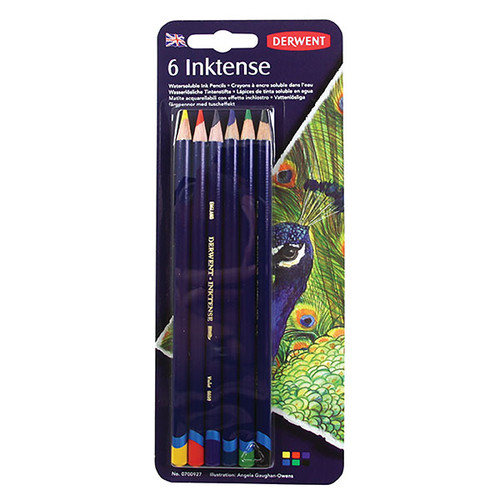 DERWENT INKTENSE PENCIL BLISTER PK6