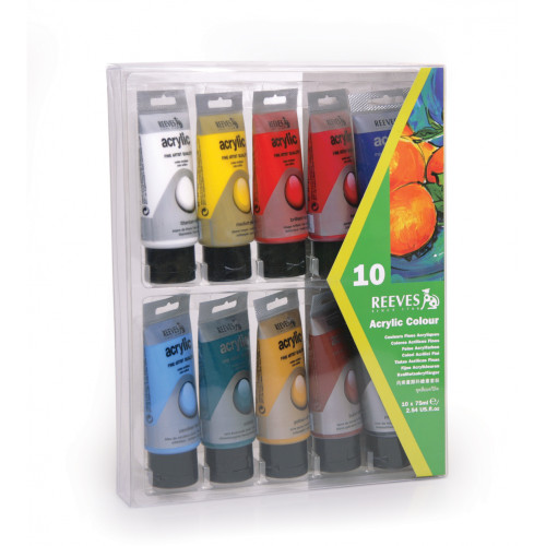 RVS ACRYLIC SET - 10 X 75ML SET