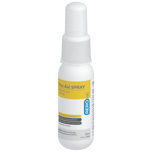 AEROBURN Burn Gel Spray Bottle 50ml (GST FREE)