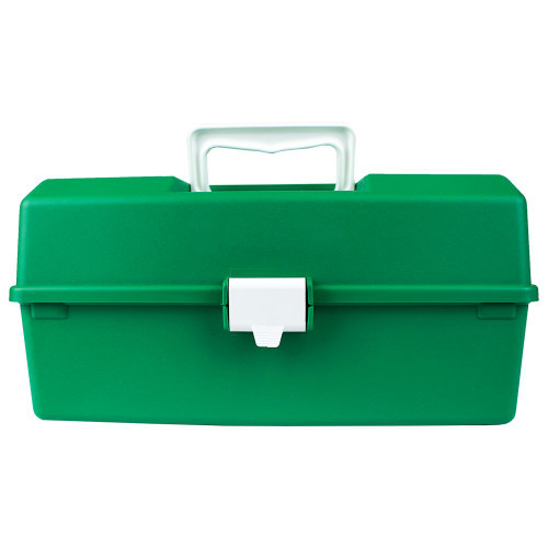 AEROCASE Green Plastic Tacklebox with 1 Tray 16 x 33 x 19cm, Each