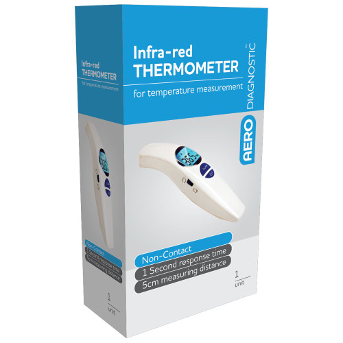 AERODIAGNOSTIC Slimline Infrared Forehead Thermometer, Each
