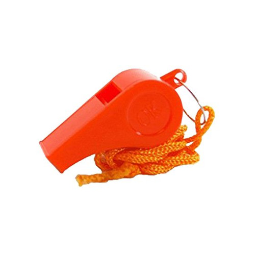 AEROSUPPLIES Yellow Plastic Whistle (WPO1)