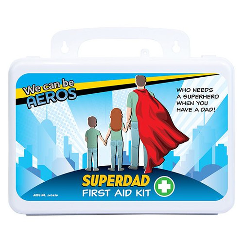SUPERDAD 2 Series Plastic Waterproof First Aid Kit 21 x 7.5 x 13cm