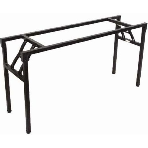 Heavy Duty Steel Folding Table Frame Only Suits Tops 1800Wx900D Black