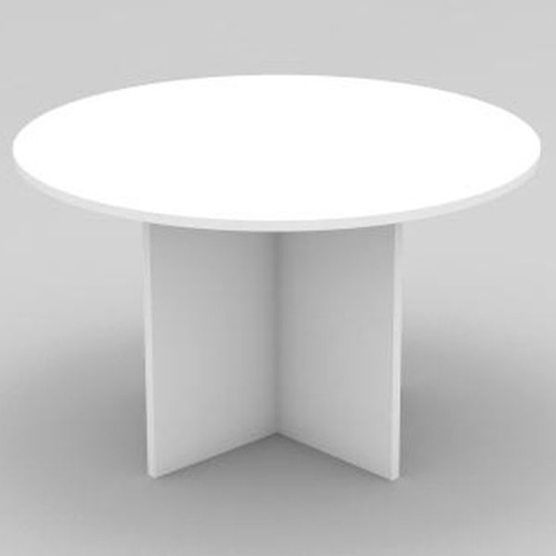 OM Classic Round Meeting Table 720Hx900mm Diameter All White