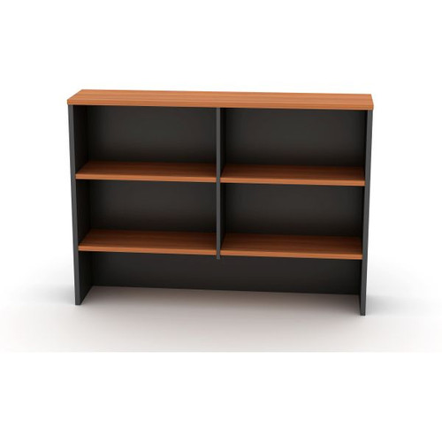 OVERHEAD HUTCH 1200(W) X 325(D) X 1080(H) CHERRY / CHARCOAL