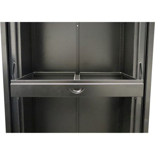 Go Steel Tambour Accessory Roll Out File Frame 1200mmW Black