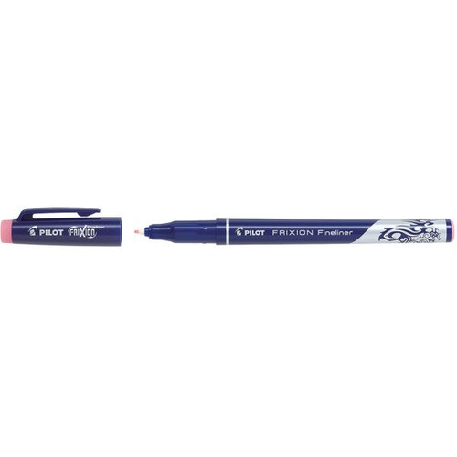 Pilot Frixion Fineliner Pen Erasable Fine Medium 0.45mm Baby Pink