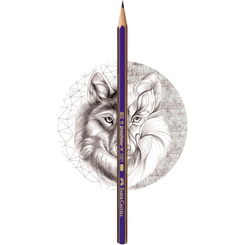 Faber-Castell Goldfaber Pencils 6B, Pack of 12