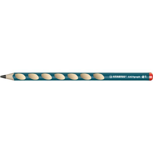 Stabilo Easygraph Pencil HB Right Handed Blue Box of 12