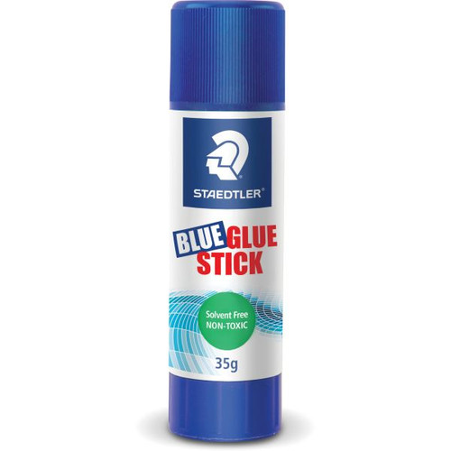 Staedtler Glue Stick 35G Solvent Free Non Toxic Blue Pack of 10