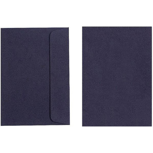 Quill Coloured Envelope 80gsm C6 - Black Pack of 25 (93033)