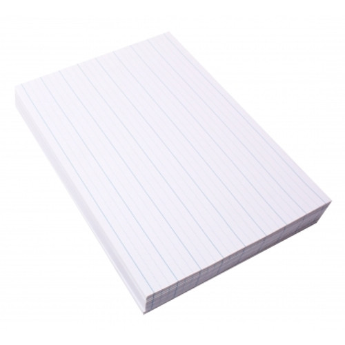 QUILL LOOSE LEAF DOTTED THIRDS PAPER A4 18mm Dotted Lines 60gsm White (Pack of 500)