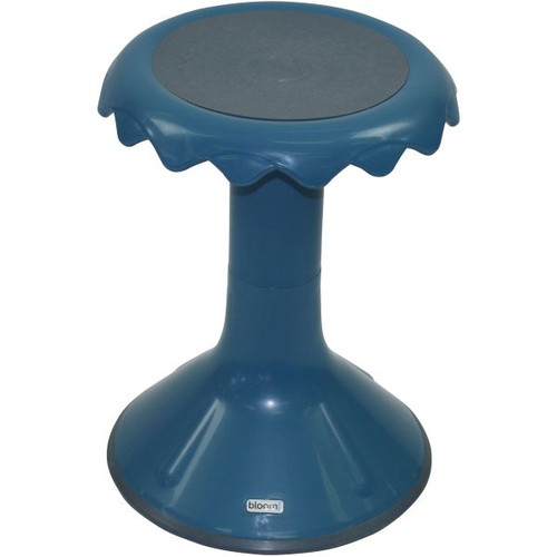 Bloom Stool 370mm High Blue