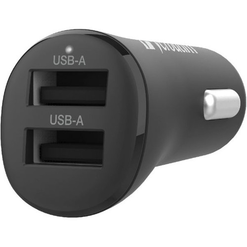 Verbatim Dual USB Car Charger 3.4A Black