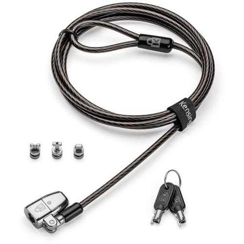 Kensington Clicksafe 2.0 Keyed Laptop Lock Tbar/N17/Na Black ** ETA 15/10/2026 **
