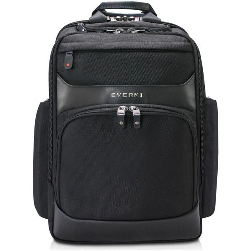 Everki 15.6 Inch Onyx Premium Travel Friendly Backpack Black