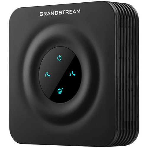 Grandstream HT802 Telephone Adapter Two Port FXS VoIP Gateway Analog